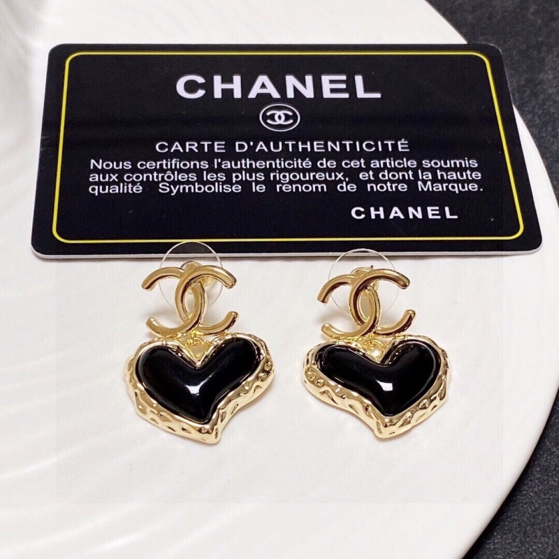 Ch*el earrings
